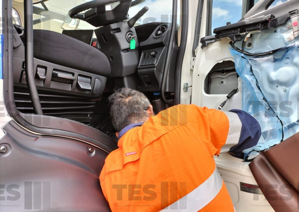 Truck body repairs