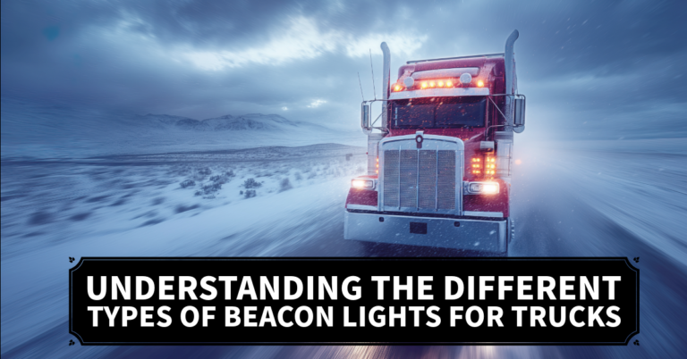 Understanding the Different Types of Beacon Lights for Trucks